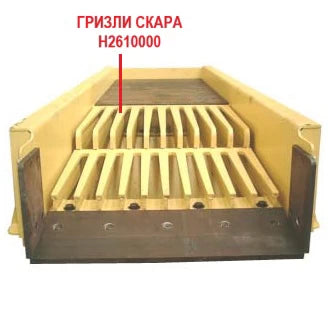 ГРИЗЛИ СКАРА H2610000 ЗА ПИТАТЕЛ НА SANDVIK