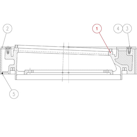 ПРОТИВОТЕЖЕСТ N16200115 ЗА METSO HP300