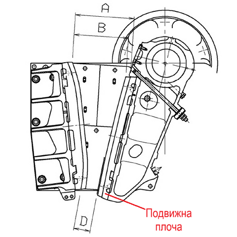 ПОДВИЖНА ЧЕЛЮСТ 814391378000 ЗА METSO LT105