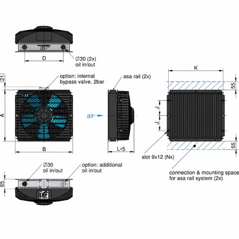 РАДИАТОР 10.35.0025 ЗА ТРОШАЧКА
