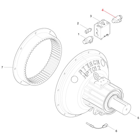 Бобина 2451-9178 24V за хидравличен съединител PT Tech