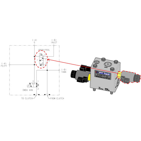 Бобина 2451-9178 24V за хидравличен съединител PT Tech