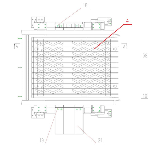 Скара за Гризли сито на Hartl 1310