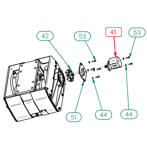 ХИДРАВЛИЧЕН МОТОР HYMZR3050M3AAP