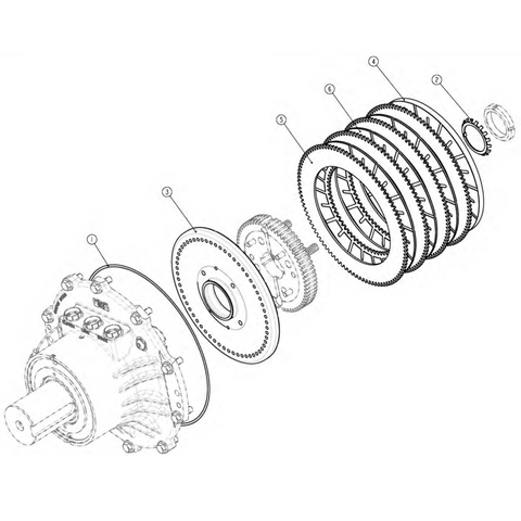 Ремонтен комплект 65505068 за хидравличен съединител PT Tech 12W