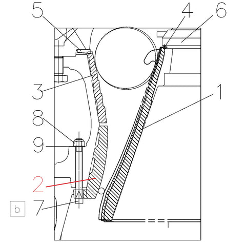 ВЪНШЕН ДОЛЕН КОНУС 814390727800 ЗА METSO GP200S