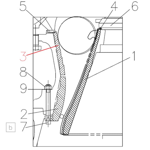 ВЪНШЕН ГОРЕН КОНУС 814390727900 ЗА METSO GP200S