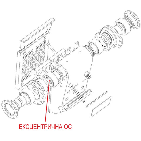 ЕКСЦЕНТРИЧНА ОС J4110000