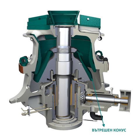 ВЪТРЕШЕН КОНУС ЗА METSO GP200