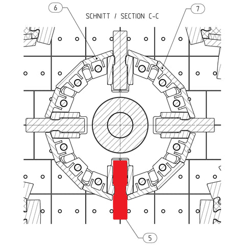 КОМПЛЕКТ ЧУКОВЕ ЗА SBM 10-10-4